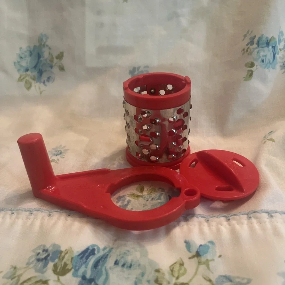 1975 Peanuts Snoopy Sno Cone‎ Maker Ice Shaver, Handle, Locking Cap Parts Only